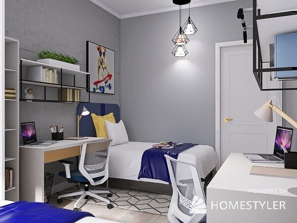 Фото из портфолио Детская 15кв.м. – фотографии дизайна интерьеров на INMYROOM