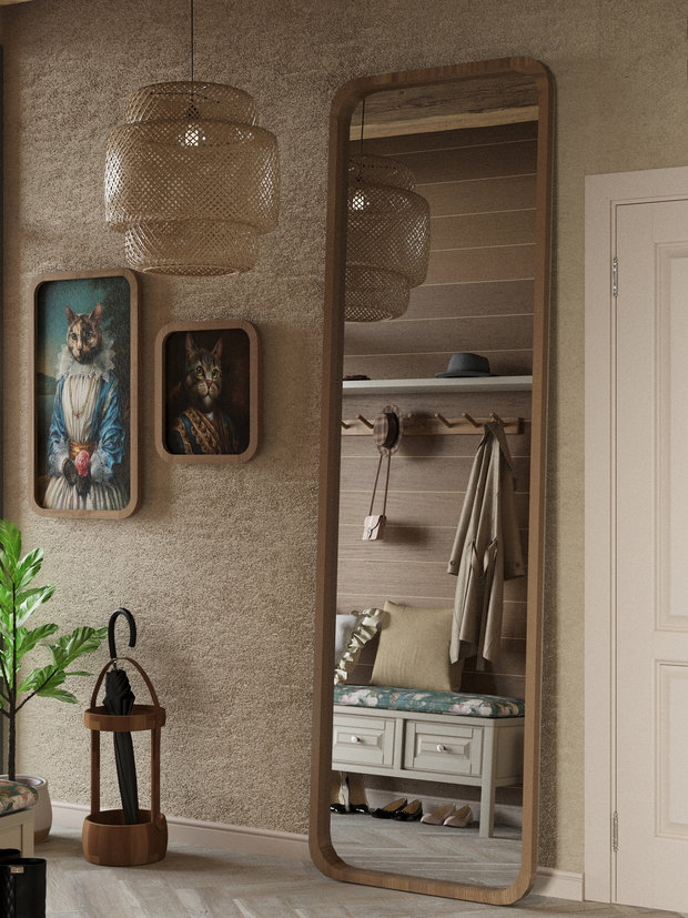 Фотография: Прихожая в стиле Прованс и Кантри, Дом, Проект дня, Дом и дача, 3 комнаты, Более 90 метров, Астраханская область, Николай Рогожников, Антон Сорокин – фото на INMYROOM