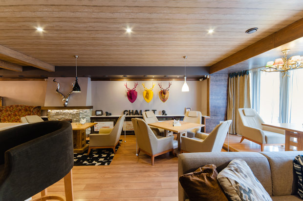 Фото из портфолио Ресторан «CHALET» в стиле шале – фотографии дизайна интерьеров на INMYROOM