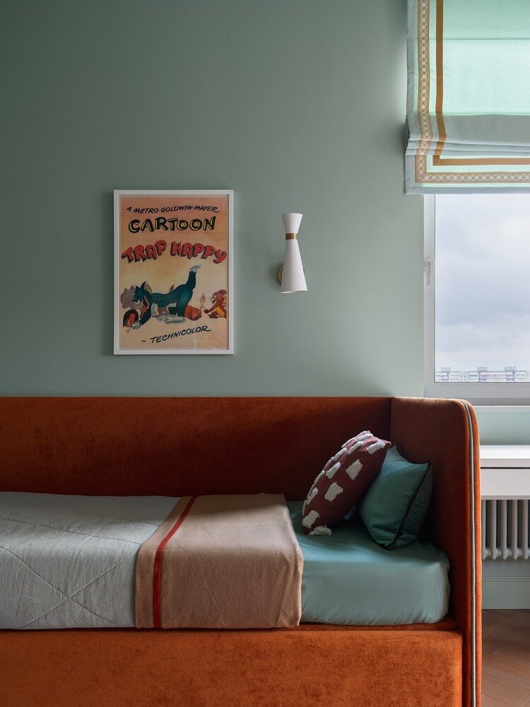 Фотография: Детская в стиле Современный, Эклектика, Квартира, Проект недели, Москва, Монолитный дом, 3 комнаты, 60-90 метров, Вероника Князева – фото на INMYROOM Фотография: Детская в стиле Современный, Эклектика, Квартира, Проект недели, Москва, Монолитный дом, 3 комнаты, 60-90 метров, Вероника Князева – фото на INMYROOM