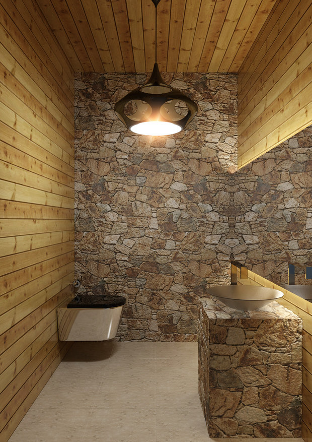 Фото из портфолио Дизайн банного комплекса – фотографии дизайна интерьеров на INMYROOM