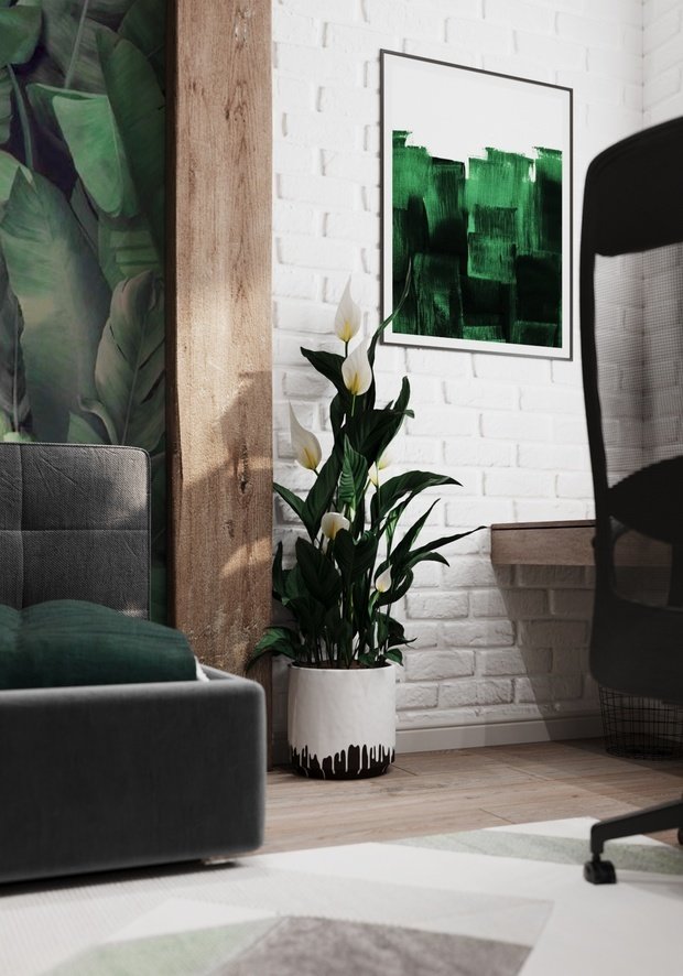 Фотография: Детская в стиле Скандинавский, Современный, Эклектика, Квартира, Проект недели, Монолитный дом, 3 комнаты, 60-90 метров, Светлана Удзилаури, Брянск – фото на INMYROOM