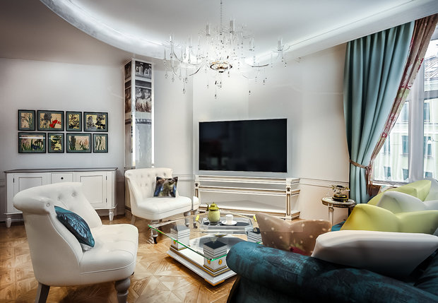 Фото из портфолио Квартира в Парадном квартале. – фотографии дизайна интерьеров на INMYROOM