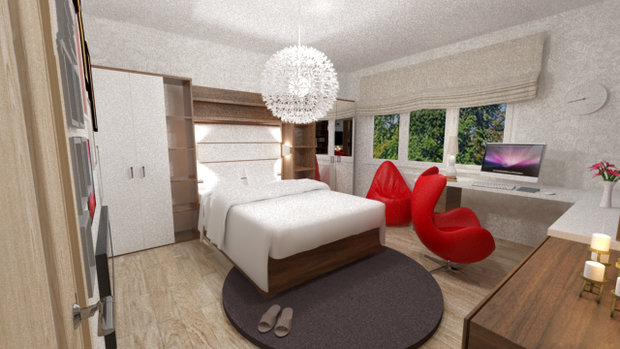 Фото из портфолио Спальня – фотографии дизайна интерьеров на INMYROOM