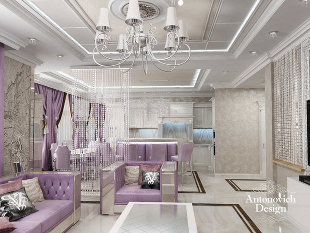 Фото из портфолио Праздник роскоши от ANTONOVICH DESIGN – фотографии дизайна интерьеров на INMYROOM