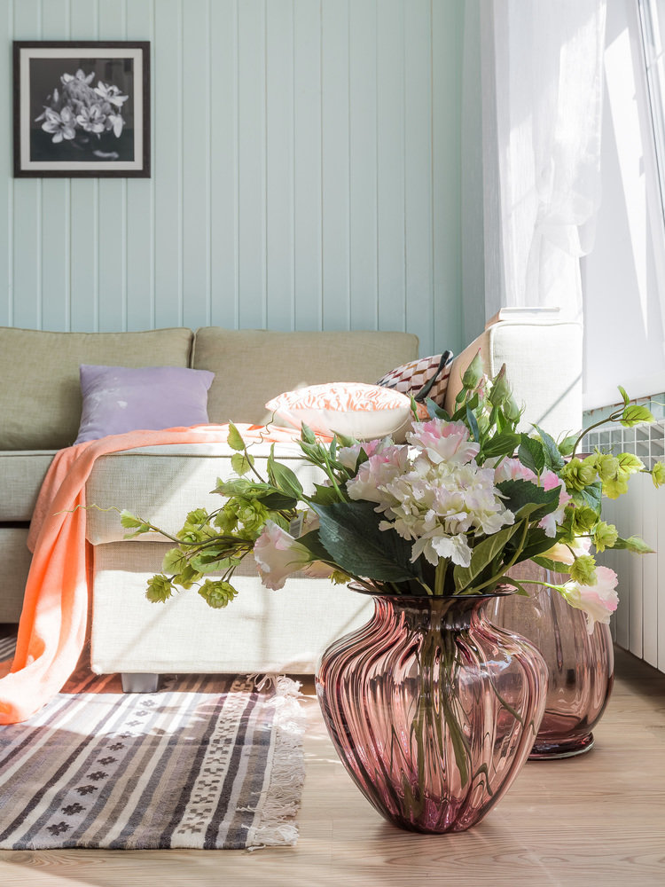 Фотография: Гостиная в стиле Современный, Скандинавский, Проект недели, Дача, Самара, 3 комнаты, 40-60 метров, Елена Сергеева – фото на INMYROOM