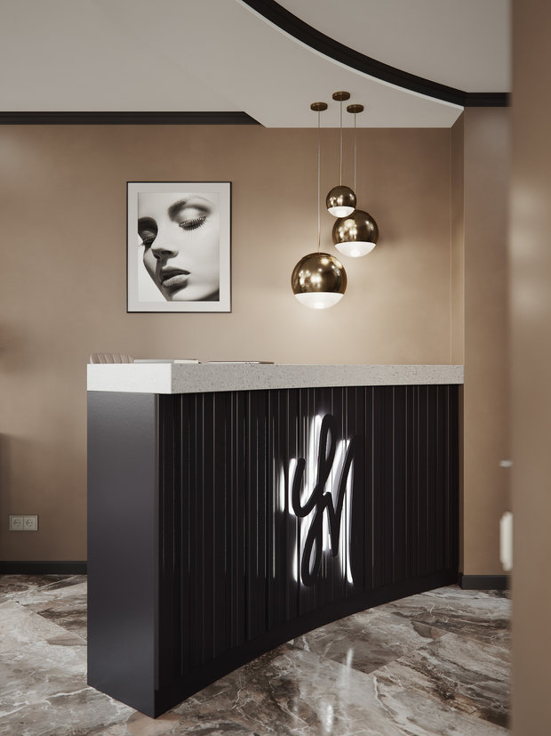 Фото из портфолио Салон красоты – фотографии дизайна интерьеров на INMYROOM