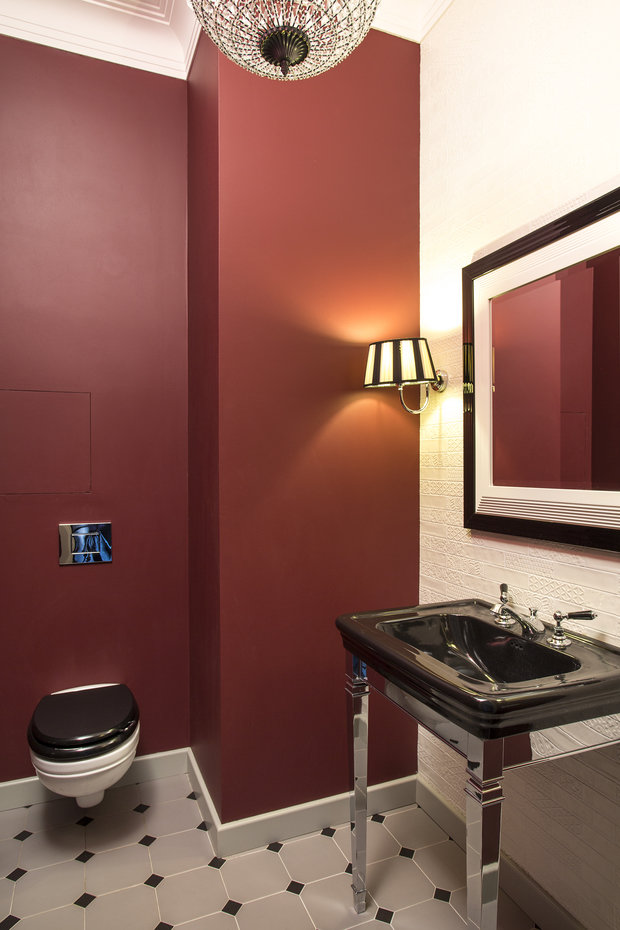 Фотография: Ванная в стиле Классический, Современный, Дом, Проект недели, Московская область, 4 и больше, Более 90 метров, #эксклюзивныепроекты, Виктория Барановская, Истра – фото на INMYROOM