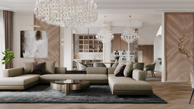 Фото из портфолио Сестрорецк – фотографии дизайна интерьеров на INMYROOM