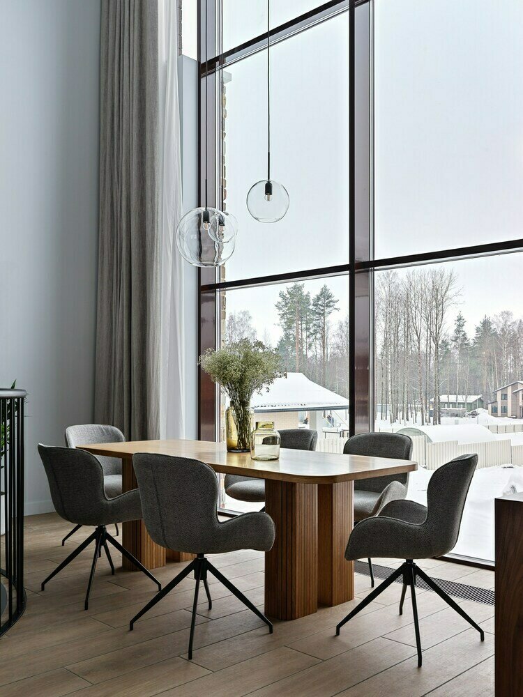 Фотография: Кухня и столовая в стиле Современный, Минимализм, Дом, Проект дня, Дом и дача, Ленинградская область, 4 и больше, Более 90 метров, Анара Беркалиева – фото на INMYROOM Фотография: Кухня и столовая в стиле Современный, Минимализм, Дом, Проект дня, Дом и дача, Ленинградская область, 4 и больше, Более 90 метров, Анара Беркалиева – фото на INMYROOM