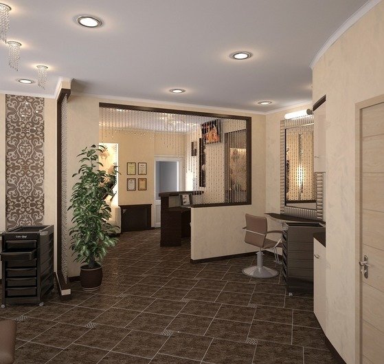 Фото из портфолио Салон красоты в бежевой гамме – фотографии дизайна интерьеров на INMYROOM