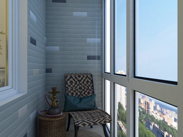 Фото из портфолио Квартира девушки-фрилансера – фотографии дизайна интерьеров на INMYROOM