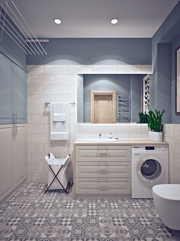 Фото из портфолио 90м2 Timeless – фотографии дизайна интерьеров на INMYROOM