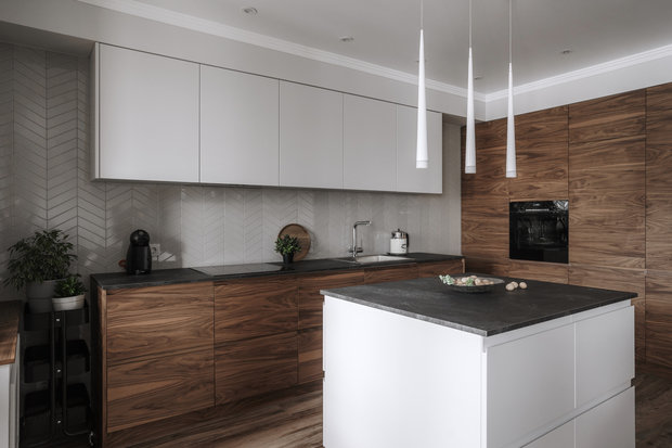 Фото из портфолио Двухуровневая квартира в г.Пенза – фотографии дизайна интерьеров на INMYROOM