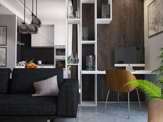 Фото из портфолио Берлога – фотографии дизайна интерьеров на INMYROOM