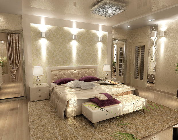 Фото из портфолио Светлая спальня в классическом стиле – фотографии дизайна интерьеров на INMYROOM