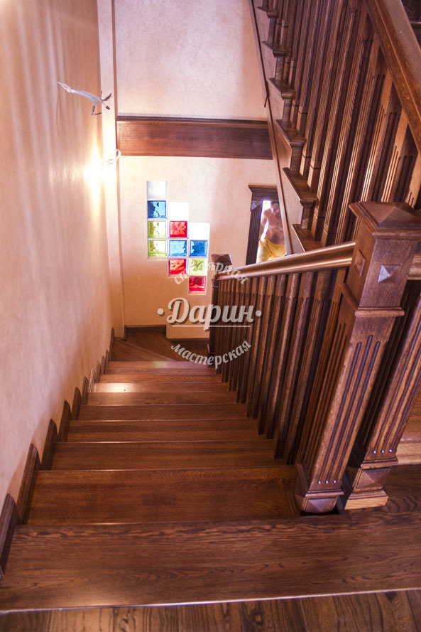 Фото из портфолио Лестница в классическом английском стиле – фотографии дизайна интерьеров на INMYROOM