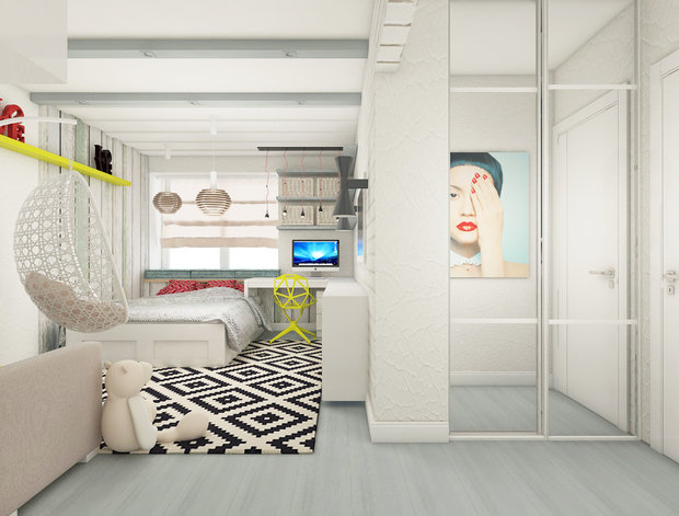 Фотография: Детская в стиле Скандинавский – фото на INMYROOM