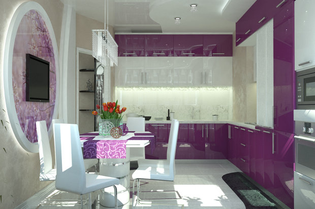 Фото из портфолио Выбираем стиль для кухни – фотографии дизайна интерьеров на INMYROOM