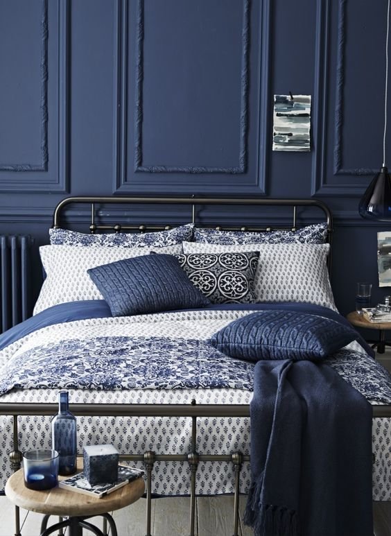 Фото из портфолио Blueberry nights – фотографии дизайна интерьеров на INMYROOM