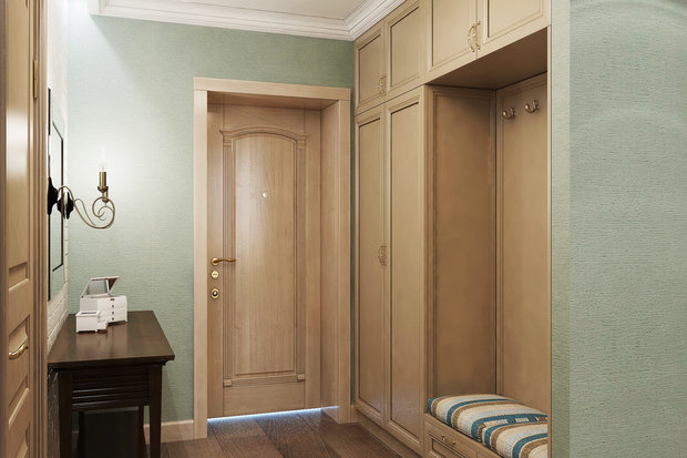 Фотография: Прихожая в стиле Классический, Современный, Квартира, Дома и квартиры, Проект недели – фото на INMYROOM