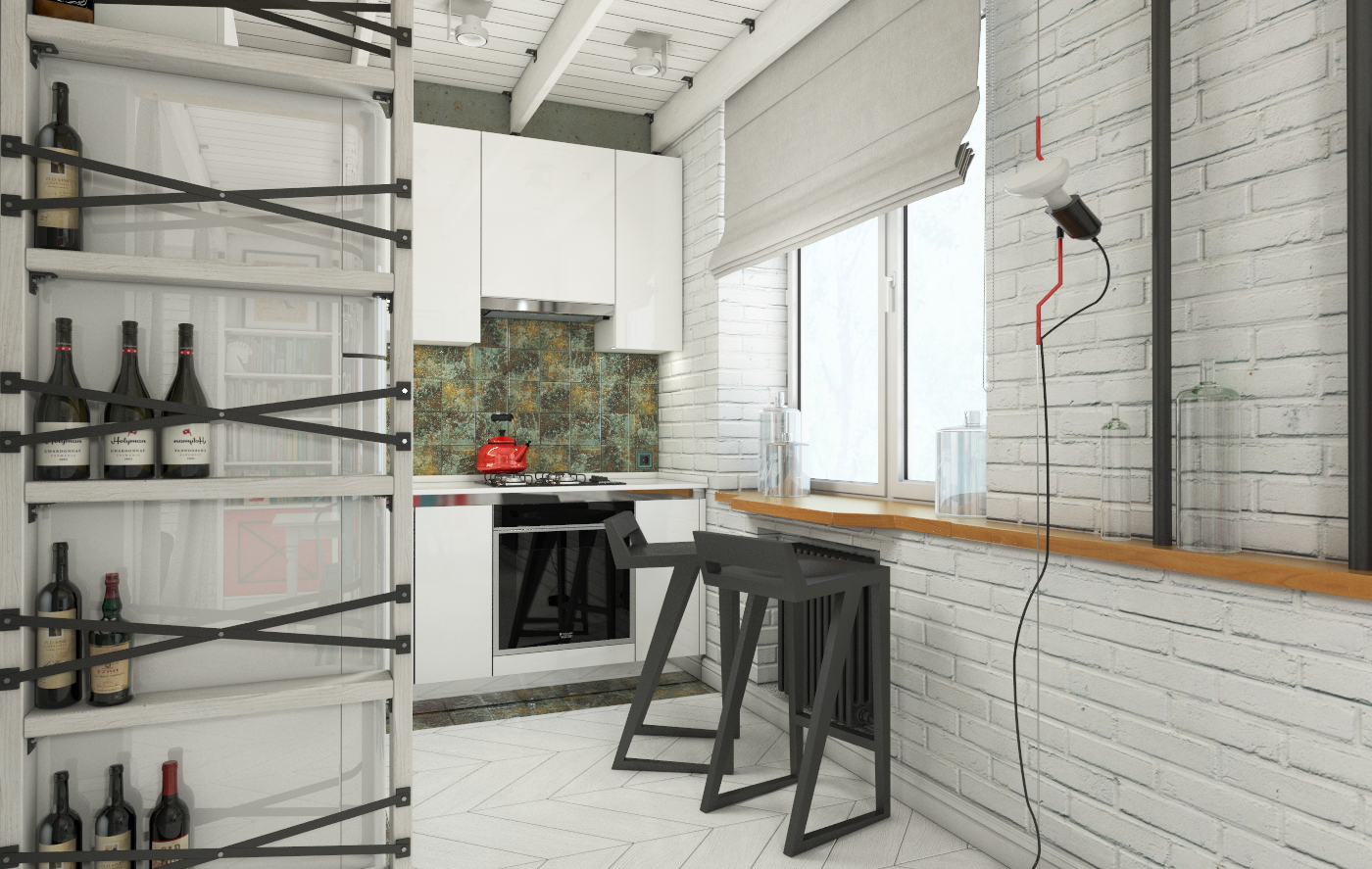 Фотография: Кухня и столовая в стиле Лофт, Квартира, Студия, Россия, Проект недели, Москва, лофт в сталинке, как обустроить лофт в сталинке, Сталинка – фото на INMYROOM Фотография: Кухня и столовая в стиле Лофт, Квартира, Студия, Россия, Проект недели, Москва, лофт в сталинке, как обустроить лофт в сталинке, Сталинка – фото на INMYROOM