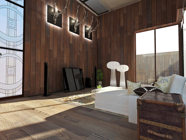 Фото из портфолио Деревянный дом – фотографии дизайна интерьеров на INMYROOM