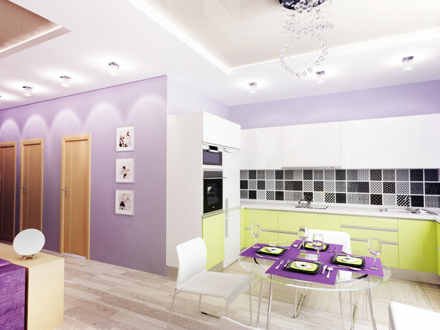 Фото из портфолио Трехкомнатная квартира в Москве – фотографии дизайна интерьеров на INMYROOM