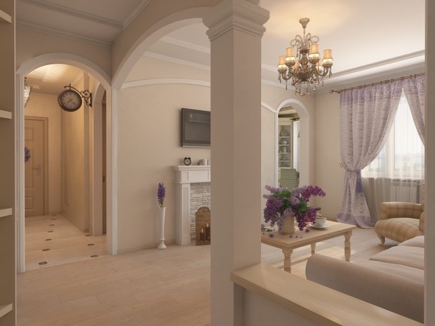 Фото из портфолио Квартира в Москве – фотографии дизайна интерьеров на INMYROOM