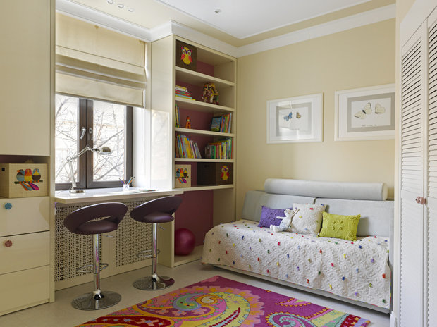 Фотография: Детская в стиле Эклектика, Классический, Современный, Восточный, Квартира, Дома и квартиры, Проект недели, Москва, 3 комнаты, 60-90 метров, Марина Пенние, Роман Воронов, Marina Pennie design & art – фото на INMYROOM