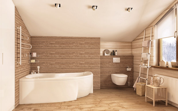 Фото из портфолио Дом в Тверской области – фотографии дизайна интерьеров на INMYROOM