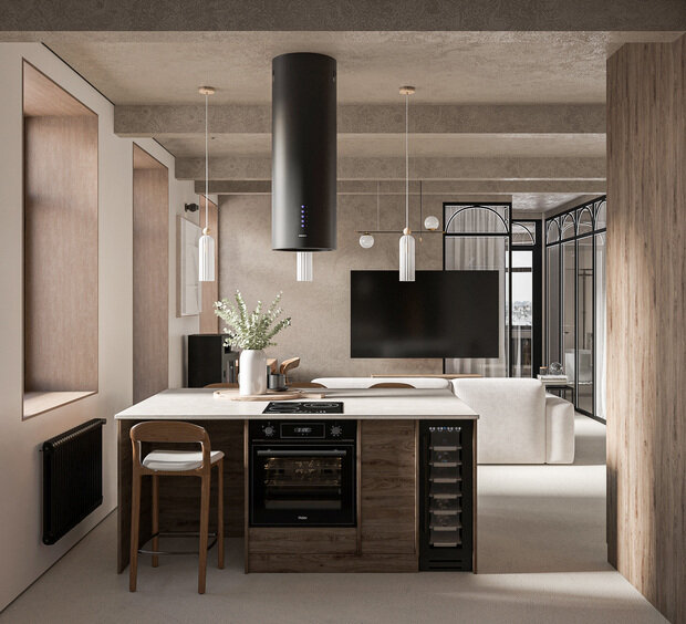 Фото из портфолио Квартира на Арбате – фотографии дизайна интерьеров на INMYROOM