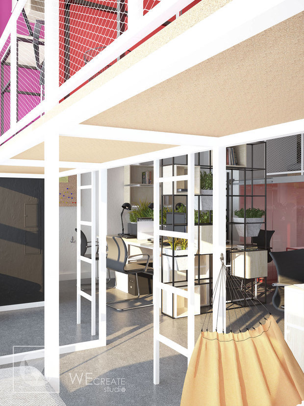 Фото из портфолио Офис в стиле лофт – фотографии дизайна интерьеров на INMYROOM