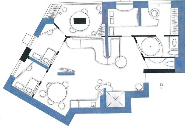 Фото из портфолио Мои перепланировки – фотографии дизайна интерьеров на INMYROOM