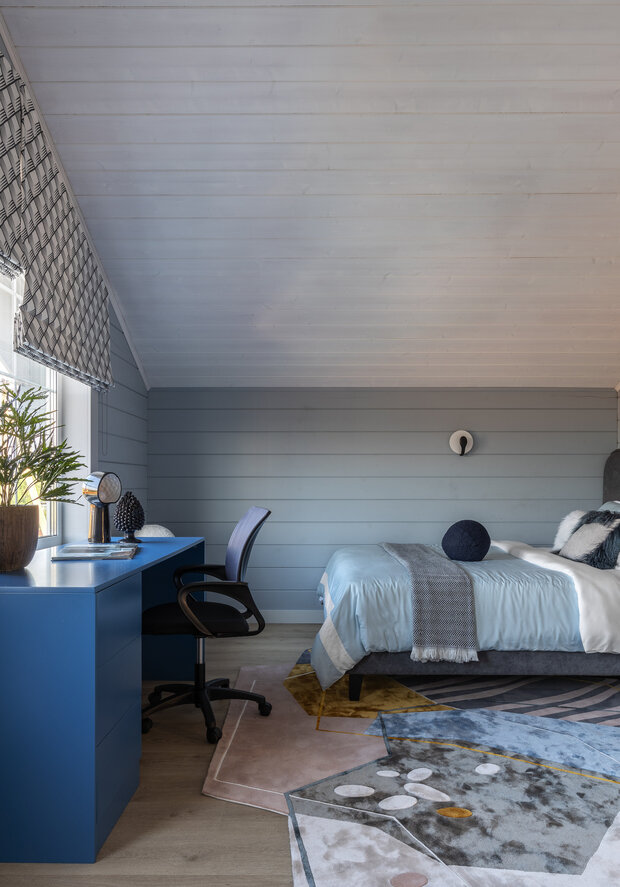 Фотография: Детская в стиле Современный, Эклектика, Дом, Проект дня, Дом и дача, Московская область, 4 и больше, Более 90 метров, Ирина Заверталюк – фото на INMYROOM