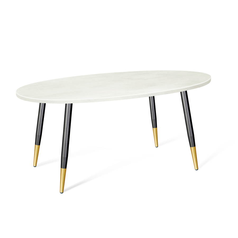 Обеденный стол Chalawan бело-черного цвета