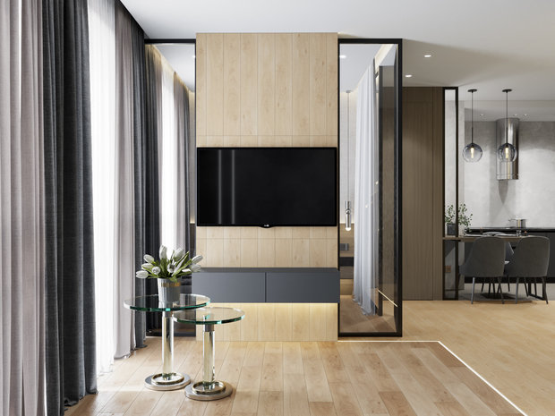 Фото из портфолио ЖК Хорошевский 48 м2 – фотографии дизайна интерьеров на INMYROOM