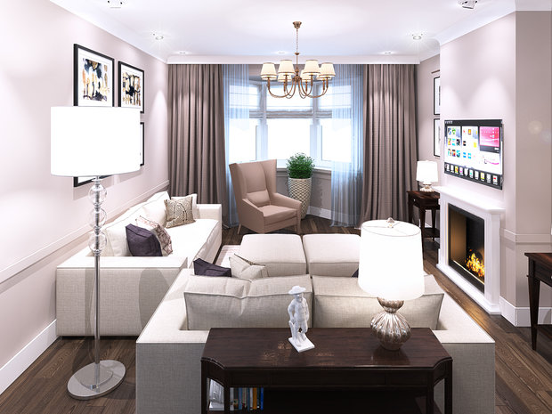 Фото из портфолио Частный дом 199м2 – фотографии дизайна интерьеров на INMYROOM