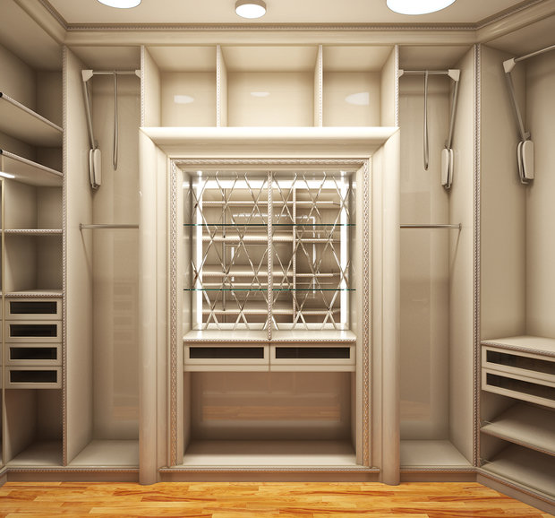 Фото из портфолио Гардеробная комната – фотографии дизайна интерьеров на INMYROOM