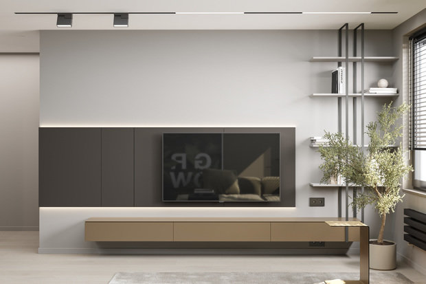 Фото из портфолио #designproject_AM – фотографии дизайна интерьеров на INMYROOM
