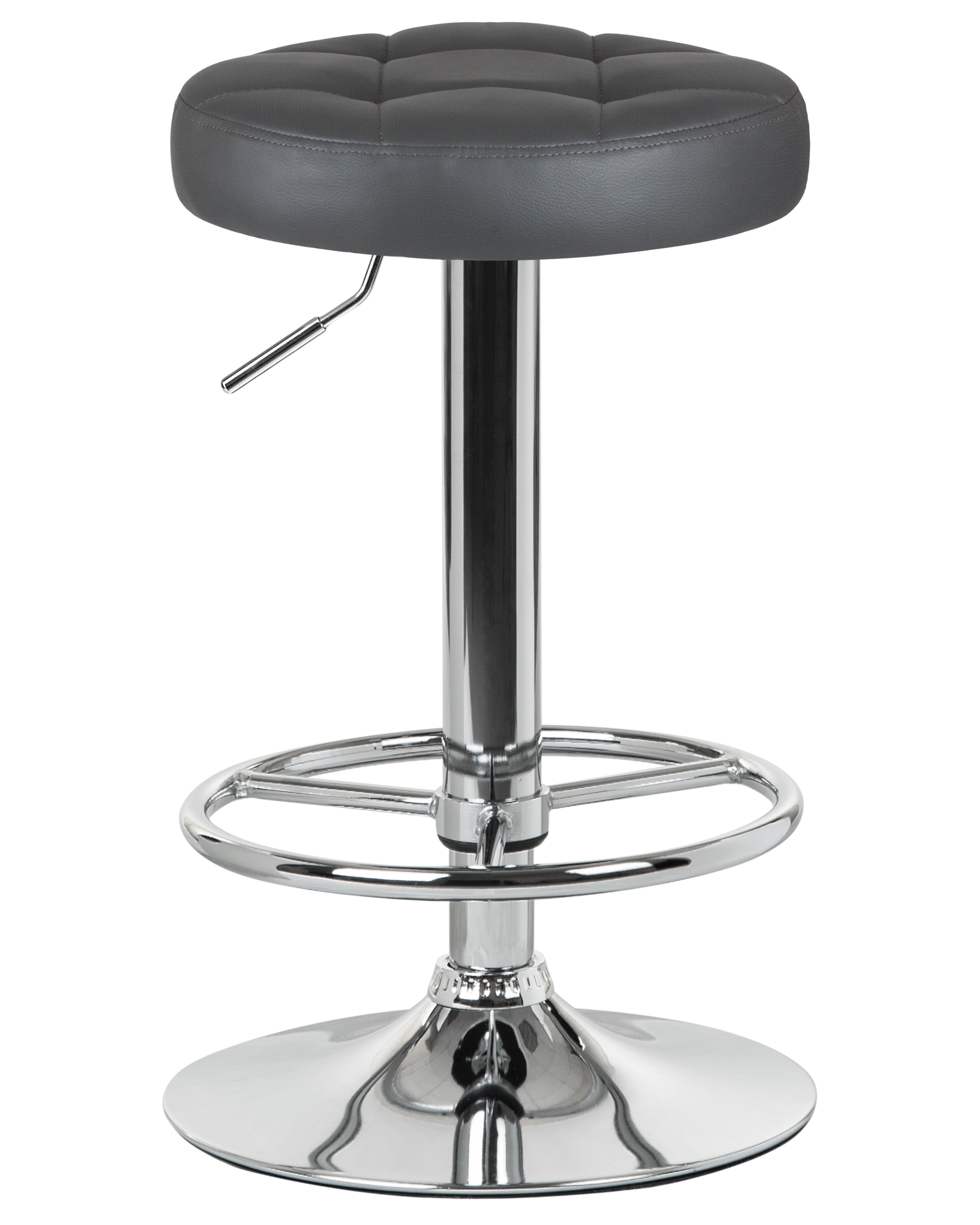 Табурет барный Bruno серого цвета