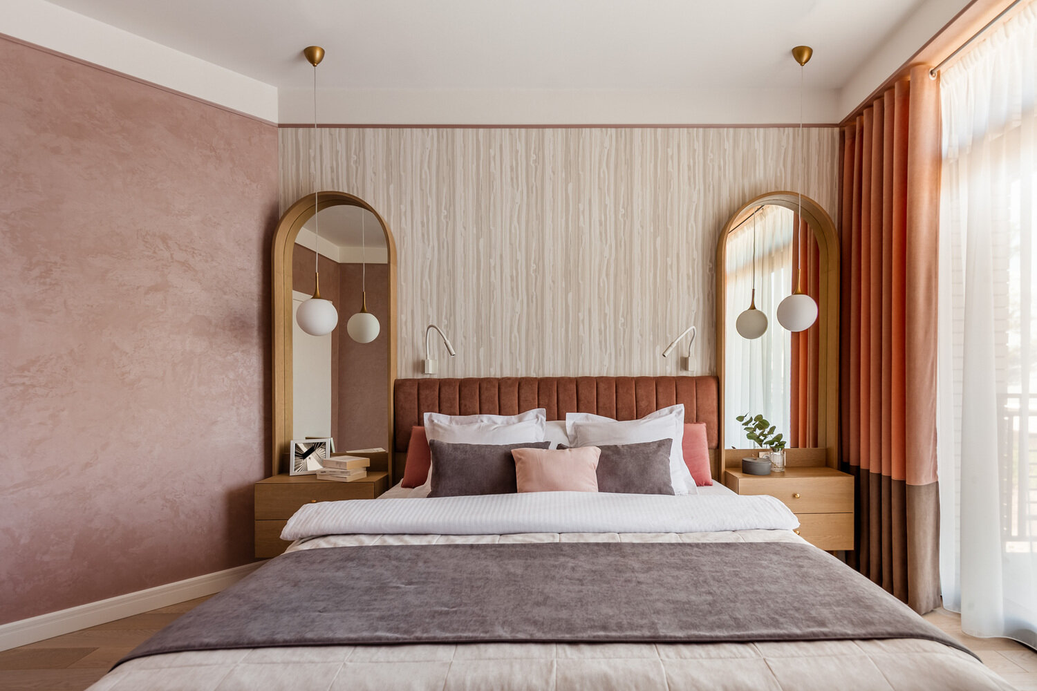 Фотография: Спальня в стиле Современный, Эклектика, Дом, Проект недели, Дом и дача, 4 и больше, Более 90 метров, Великий Новгород, Лайка Дизайн – фото на INMYROOM