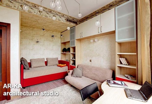 Фото из портфолио Квартира для подарков – фотографии дизайна интерьеров на InMyRoom.ru