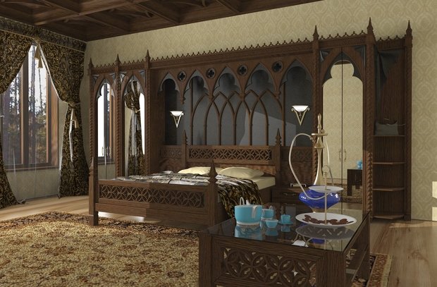 Фото из портфолио Коллекция Готика – фотографии дизайна интерьеров на INMYROOM