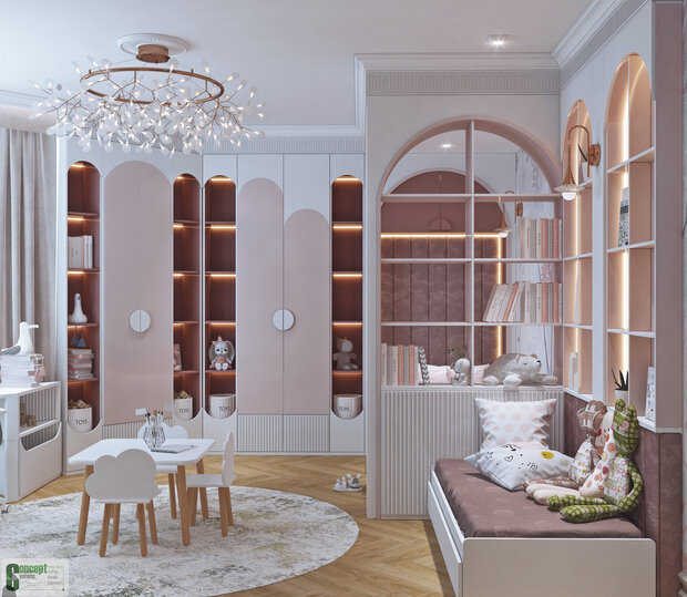 Фото из портфолио Проект дома  Урбан-вилла 2 этаж – фотографии дизайна интерьеров на INMYROOM