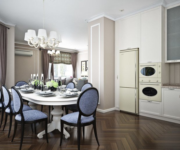 Фото из портфолио Американская классика – фотографии дизайна интерьеров на INMYROOM