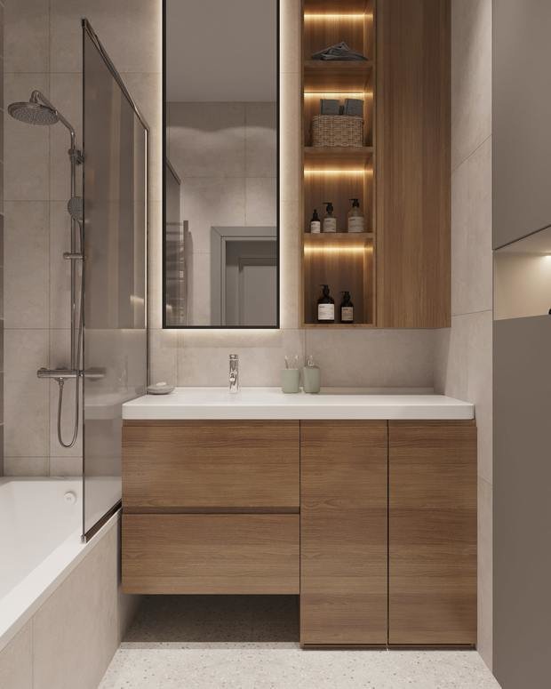 Фото из портфолио ЖК Граф Орлов, 1-комнатная квартира – фотографии дизайна интерьеров на INMYROOM