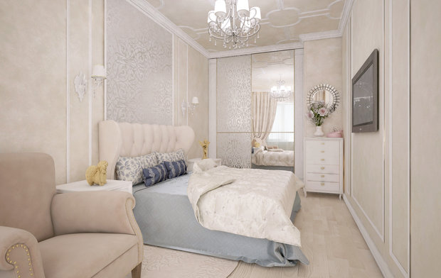 Фото из портфолио Проект квартиры 50м.кв. – фотографии дизайна интерьеров на INMYROOM