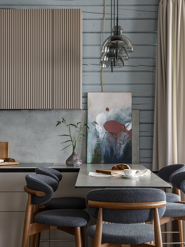 Фотография: Кухня и столовая в стиле Современный, Дом, Проект дня, Дом и дача, 4 и больше, Более 90 метров, Уфа, Лариса Байракова – фото на INMYROOM