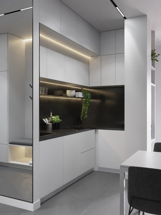 Фото из портфолио Минимализм  – фотографии дизайна интерьеров на INMYROOM